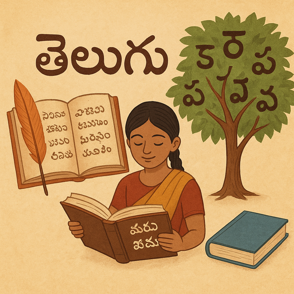 తెలుగు భాష :- ప్రాముఖ్యత,మూలాలు,పరిరక్షణ.