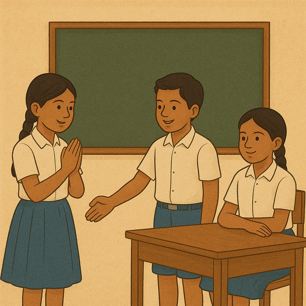 పాఠశాల విద్యార్థుల ప్రవర్తన